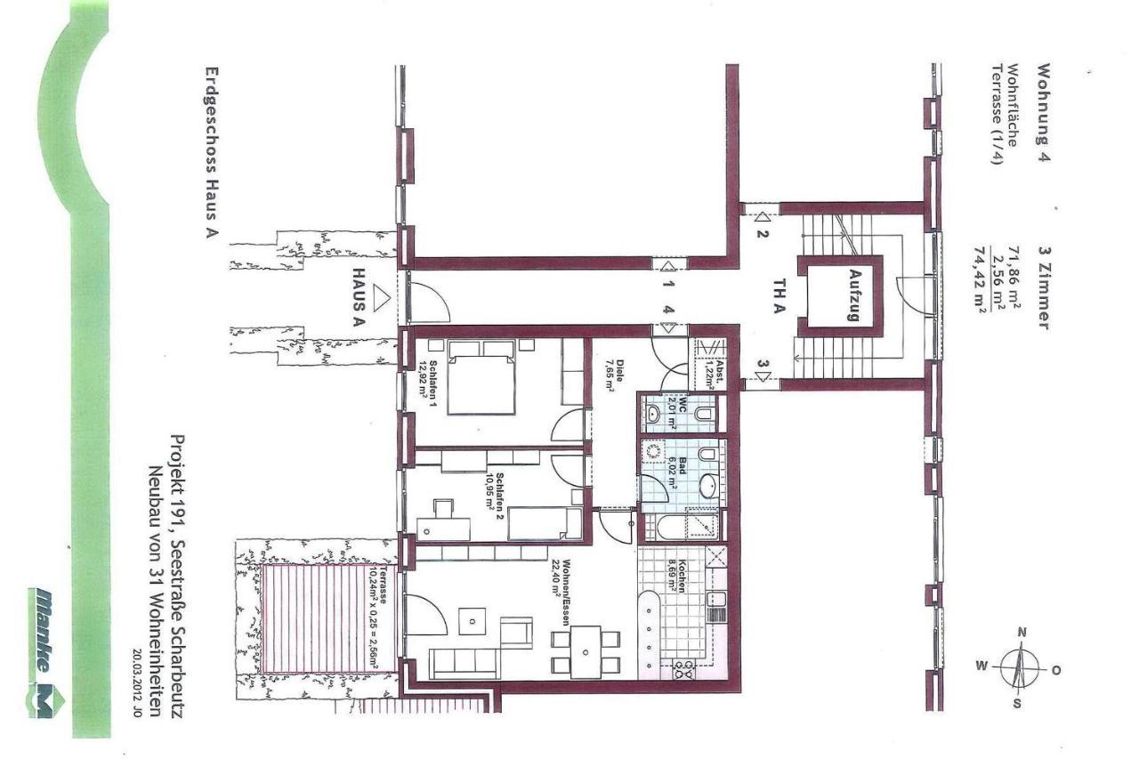 שרבאוץ Kurparkresidenz Kurparkresidenz Appartement 4 מראה חיצוני תמונה